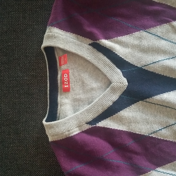 Izod Men's Sweatervest - Medium - Picture 2 of 7